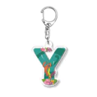 シラギク堂本舗のYはYabbyのY Acrylic Key Chain