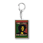 ３rd LaughのBOB MARLEY [ONE LOVE] アクリルキーホルダー