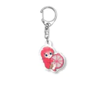 ごりらのようじょちゃんキーホルダー Acrylic Key Chain