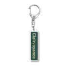 八坂屋@SUZURI支店の『Clairvoyance』GREENロゴ Acrylic Key Chain