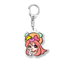 笹川やよい🐼Skeb依頼くださいのぱんだちゃんぴーす Acrylic Key Chain