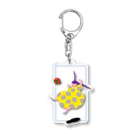 fig-treeの水玉の女02 Acrylic Key Chain