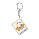 アカミのお店のうさぎのパイになるもんか！ Acrylic Key Chain