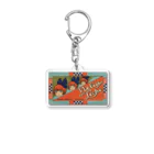 YS VINTAGE WORKSのスペイン・バルセロナ　デカリボンの少女X3 Acrylic Key Chain