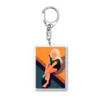 Kimumomoの初夏の夕風 Acrylic Key Chain