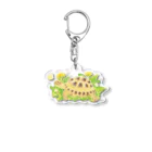 めろんぽっぷのお店だよのたわむれ ヨツユビリクガメ アクリルキーホルダー Acrylic Key Chain