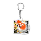 箱庭金魚❀暁姫の土佐錦  Acrylic Key Chain