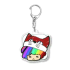 あふろ部のあふろきっちゅ☆ Acrylic Key Chain