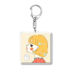 無糖 きな子のピアッシング（セリフ） Acrylic Key Chain