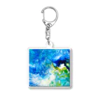 luontoiroの海流 Acrylic Key Chain