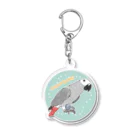 ふんわり本舗のおはヨウム（キーホルダー） Acrylic Key Chain