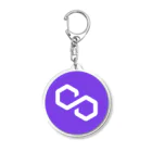 Web3 ShopのMATIC Acrylic Key Chain