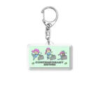 Rabbithumanaspetsの#コンテンポラリー３姉妹 Acrylic Key Chain