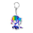 サワダモコ Moco Sawadaのゲーミングヘッドホンちゃん Acrylic Key Chain