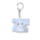 あいせ!!!!の水色・ゲーム Acrylic Key Chain