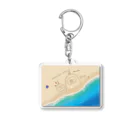 たまひろみShopの海辺のモッタさん Acrylic Key Chain