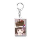 ツナこのチョコハットガール Acrylic Key Chain