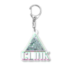 CLINK_officialのCRINK RGB LOGO アクリルキーホルダー