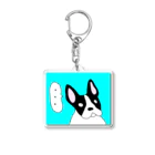 毎日イッヌの無口なイッヌ Acrylic Key Chain