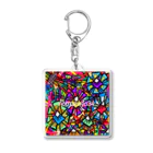 nomusayo34の花束 Acrylic Key Chain