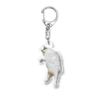 ライスロボ磁石のごろぺろもふさん Acrylic Key Chain