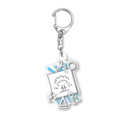 ぺえぺえDESIGNのNOWAR Acrylic Key Chain