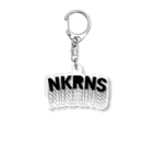 NKRNSのNKRNS アクリルキーホルダー　ロゴ黒 Acrylic Key Chain