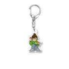 faceのfunny friends Acrylic Key Chain