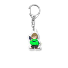 faceのfunny friends Acrylic Key Chain