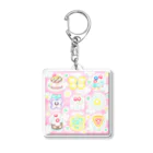 なかねあおいのpetit fours Acrylic Key Chain