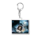 Space CatのSpace Cat Acrylic Key Chain