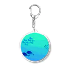  すたこらたったの海 Acrylic Key Chain