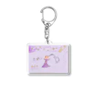 おもしろストアのPurple Acrylic Key Chain