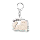 だいこくの猫絵生活ショップのぼぼさん Acrylic Key Chain