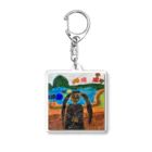 ギフっ子SHOPの女の子 Acrylic Key Chain