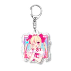 露天販売のいんた〜ねっと・Kawaii・が〜る Acrylic Key Chain