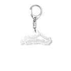 生肉のマイトトキシン構造式 Acrylic Key Chain