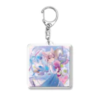 狐花まめの狐花まめ2022誕生日記念 Acrylic Key Chain