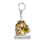 sunflowerのsunflower Borusitiくん Acrylic Key Chain