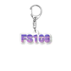 FS108(ファンタジスタ入れ歯)イラスト　絵描きのFS108 夕焼けロゴ２ Acrylic Key Chain