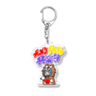 うんぽこ☆ピーナッツのラーメンずるずる倶楽部 Acrylic Key Chain