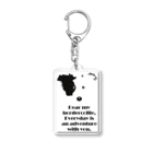 Bordercollie StreetのBorder Collie N9 Acrylic Key Chain