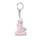 sausaのsausaとサウナガール Acrylic Key Chain