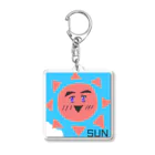 パッションさばの太陽SAN アクキー Acrylic Key Chain