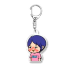 猫乃イカ耳のSLEさん（ショートヘアVer.） Acrylic Key Chain