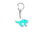 LaLaLa KIDS Creators' Shopの【KOKI】引っ張ってる犬　ひっくん Acrylic Key Chain