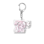 “ジブン”を描く魔法を。の狙い撃ち Acrylic Key Chain