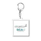 SHOP by bonustraxxのShuCREAM Airlines シュッとしたフライト アクリルキーホルダー Acrylic Key Chain