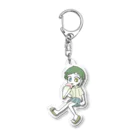 なすたちの休息のアイスと夏とペットボトル（そうげんちゃん） Acrylic Key Chain