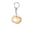 しろくろショップのだいふくきなこ　ほぁぁ Acrylic Key Chain